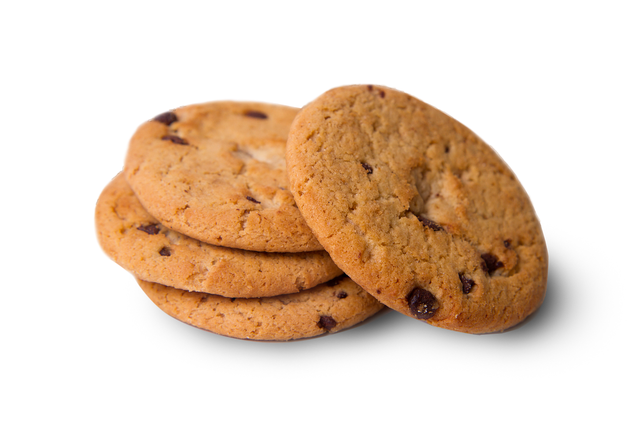 Cuatro galletas o cookies